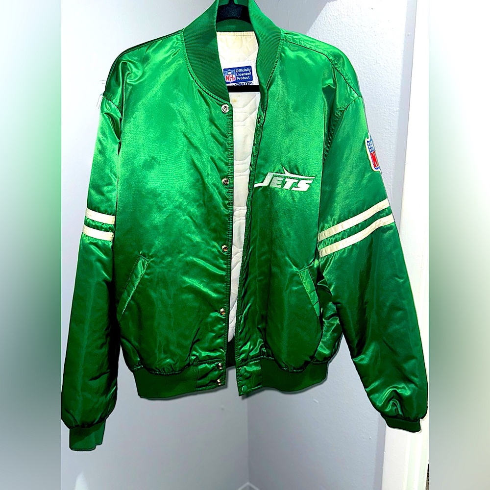 Vintage New York Jets Satin Starter Jacket